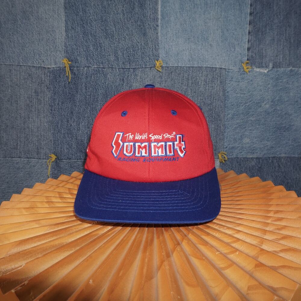 OSFA - Vintage / Y2K Embroidered Summit Racing Equipment Hat